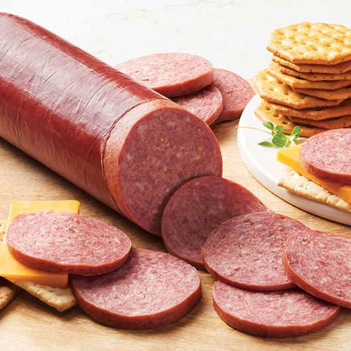 Cooked Summer Sausage Burton Meats Inc