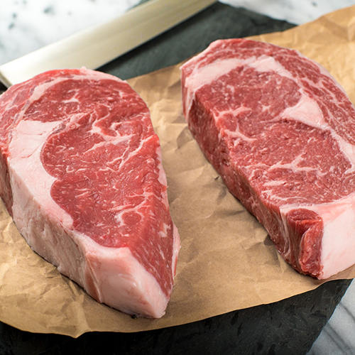 Dry Aged Rib Eye Steaks | Burton Meats Inc.